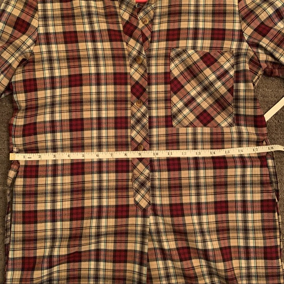 Plaid shirt dress. - Picture 7 of 8